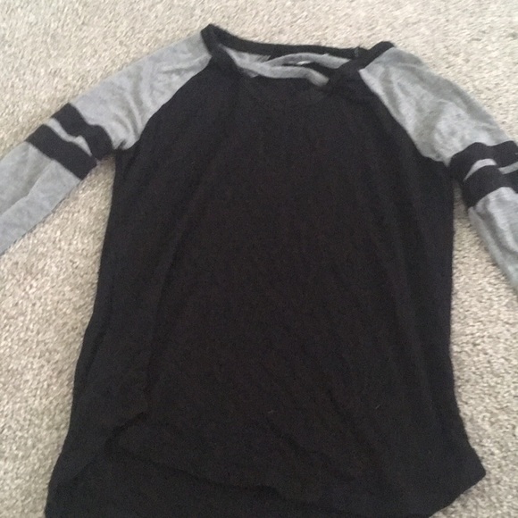 Urban Outfitters Tops - Black and gray long sleeve shirt